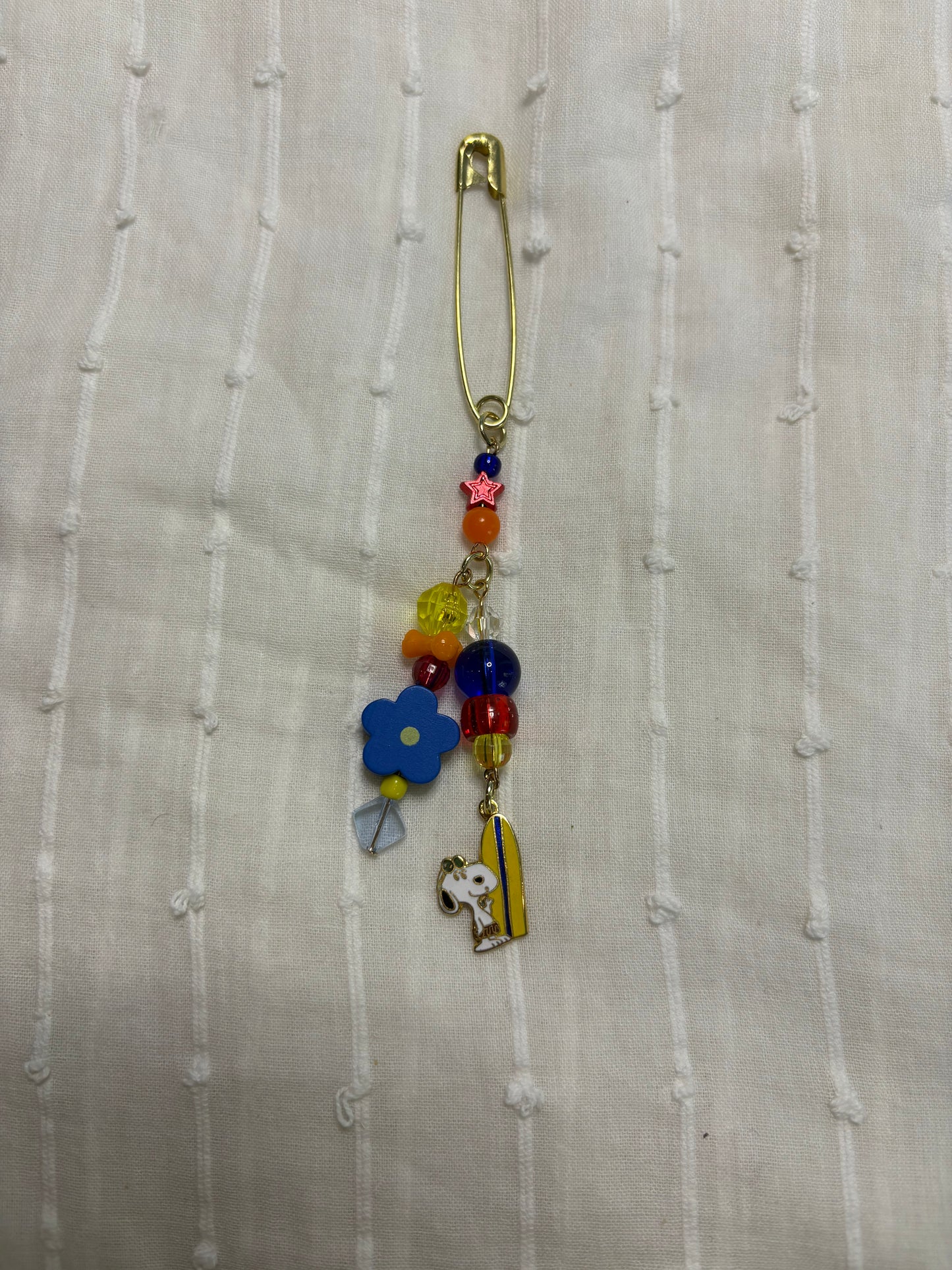 Cowabunga Snoopy Charm Pin