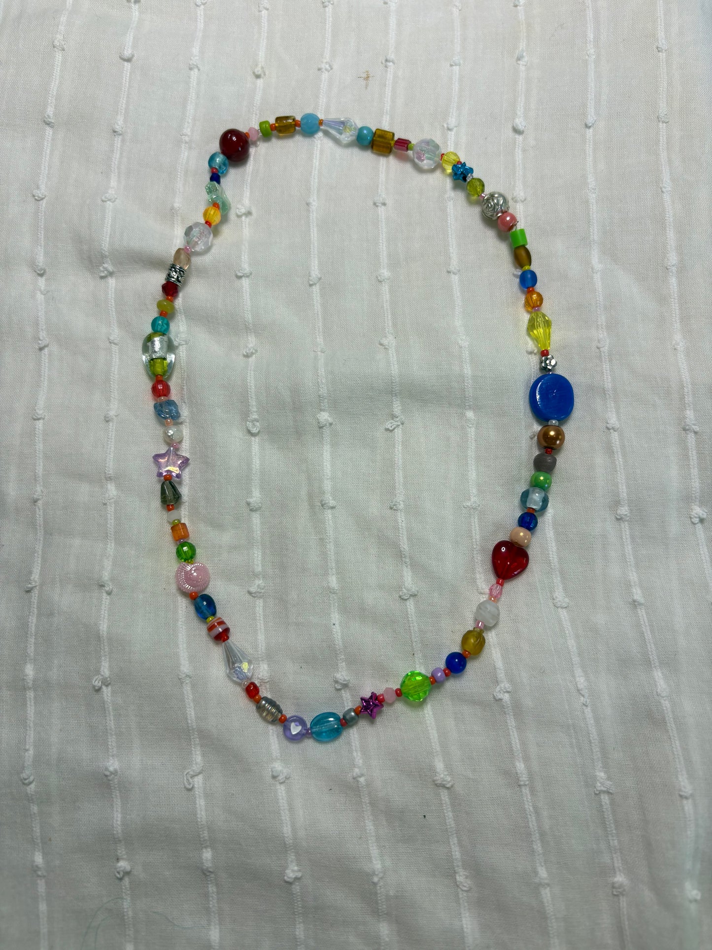 Rainbow Stretchy Necklace