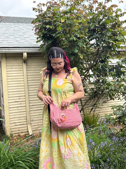 Yellow Patterned Sundress