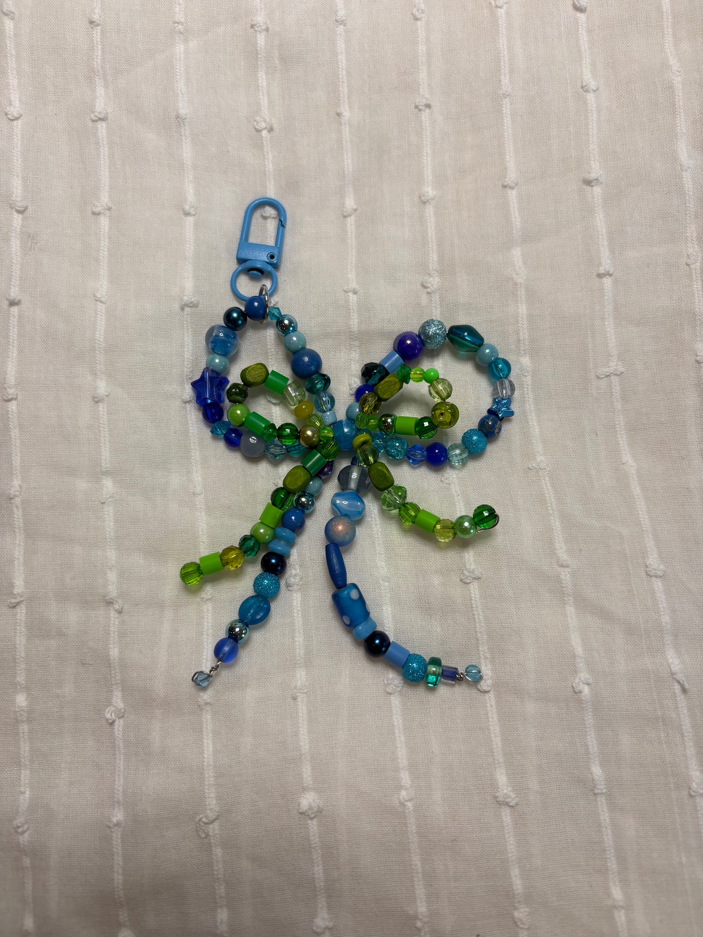 Double Bow Bag Charm