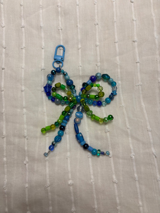 Double Bow Bag Charm