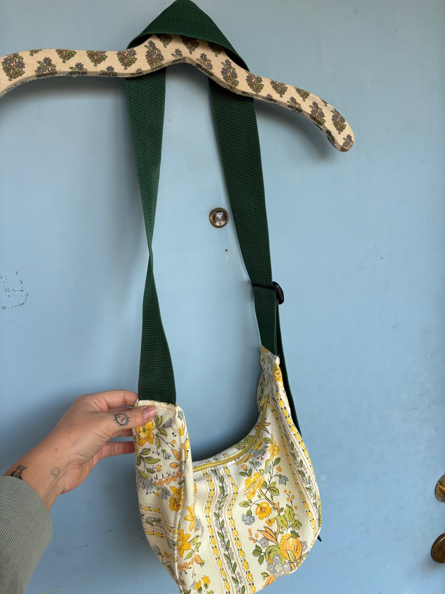 Handmade Crescent Bag