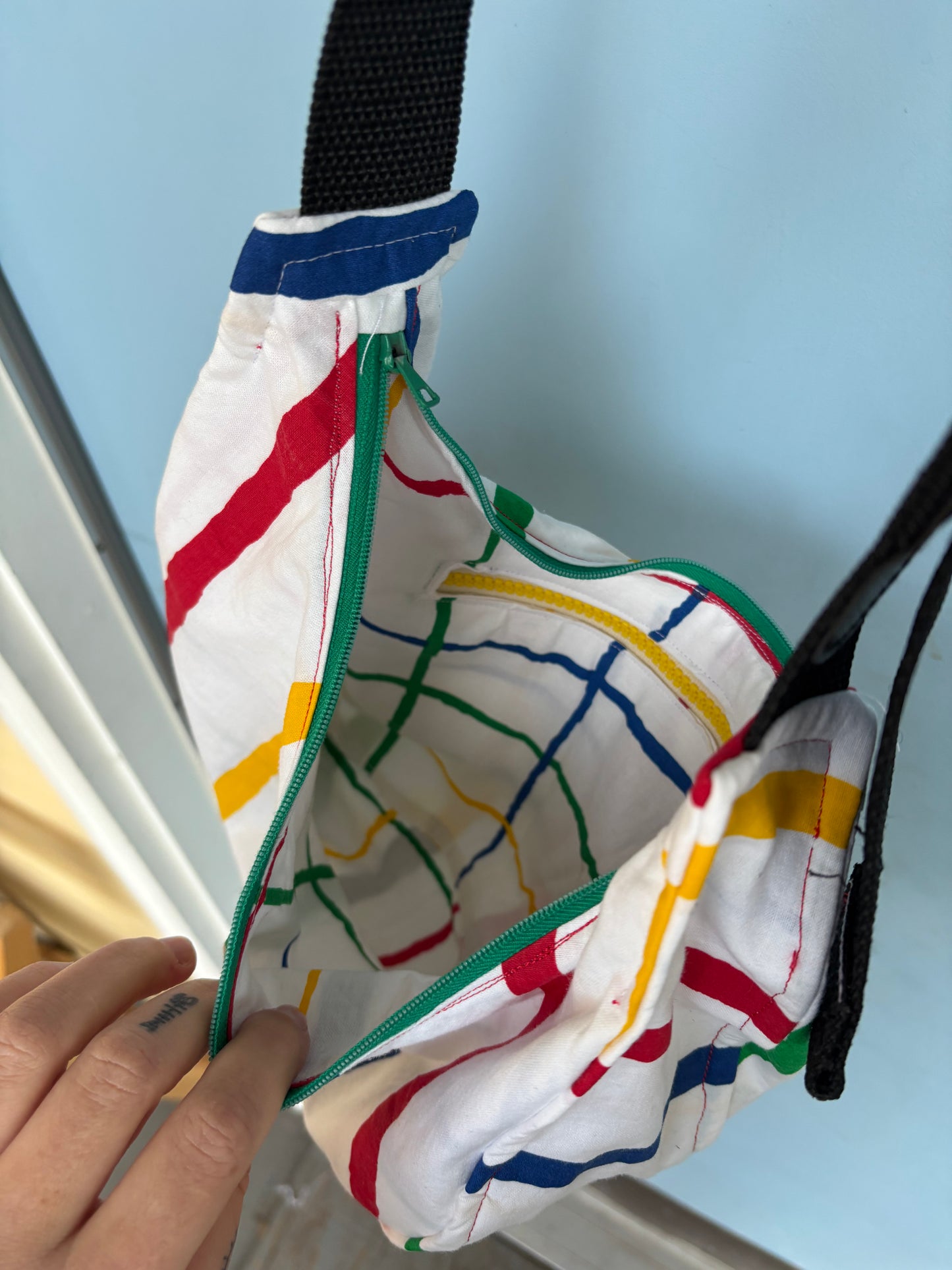 Colorful - Handmade Crescent Bag