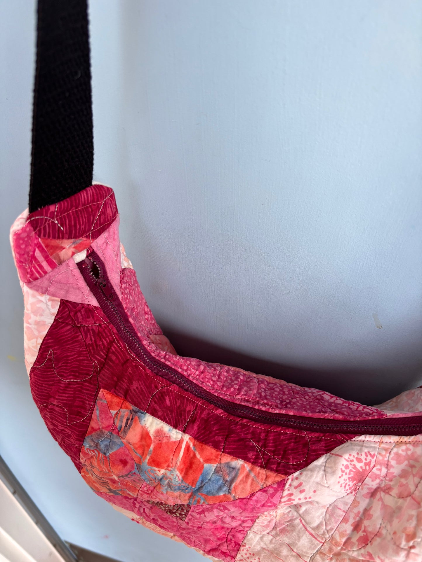 Quilt - Handmade Crescent Bag