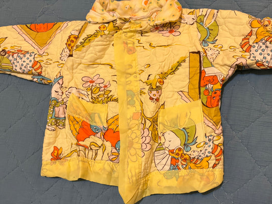 kids quilt coat