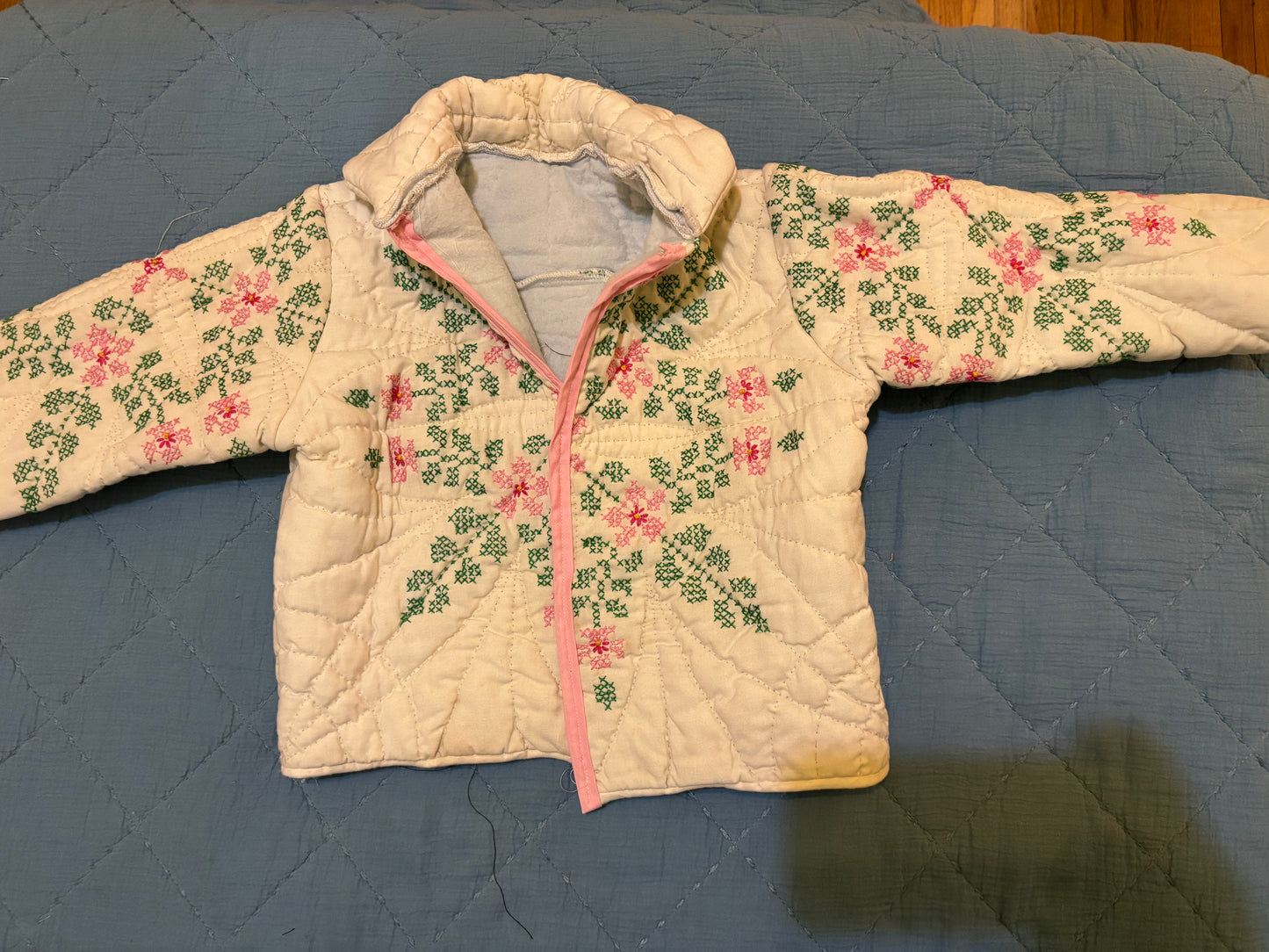 kids quilt coat
