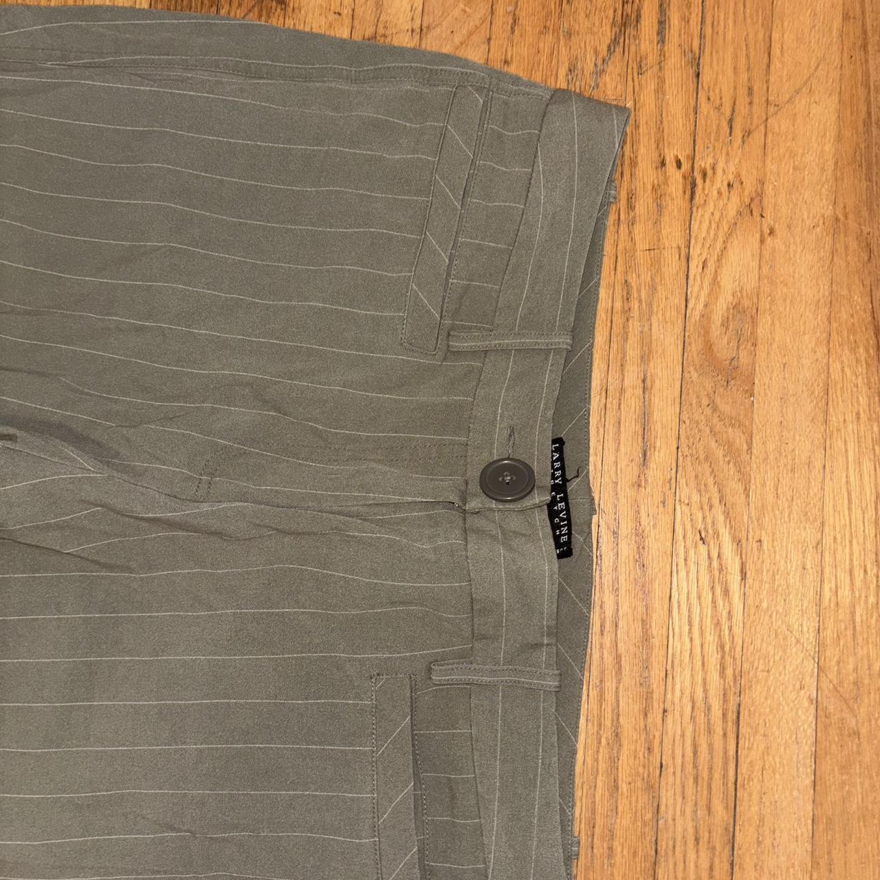 pinstriped pants