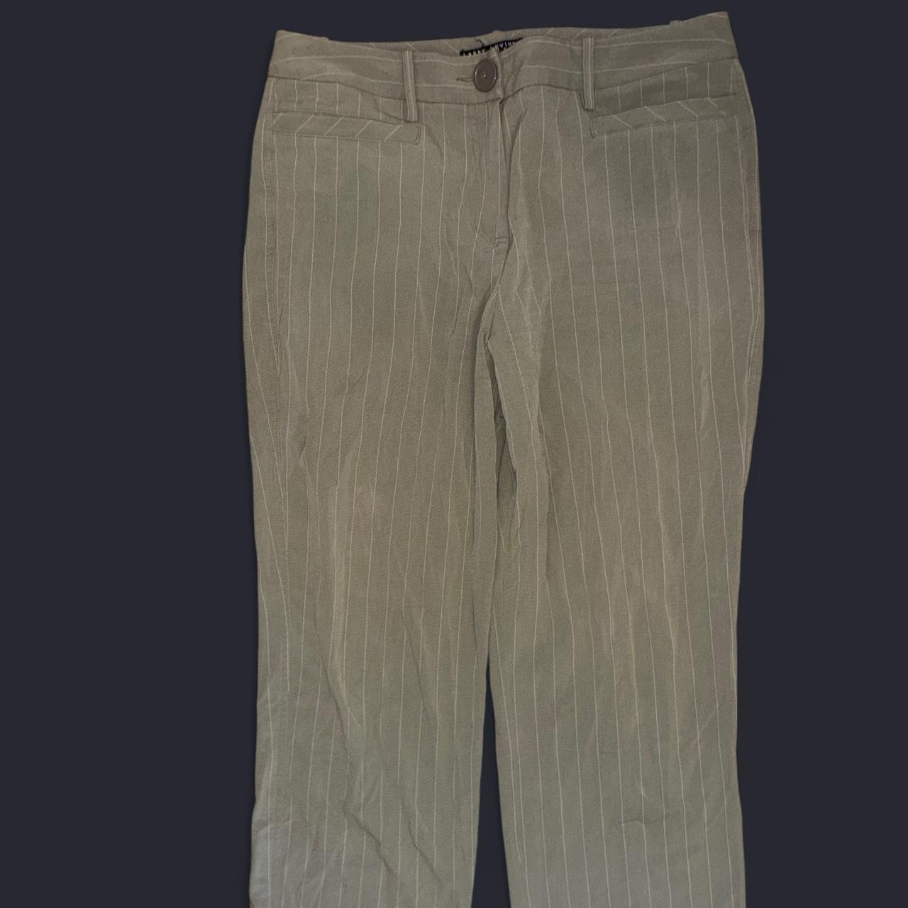 pinstriped pants