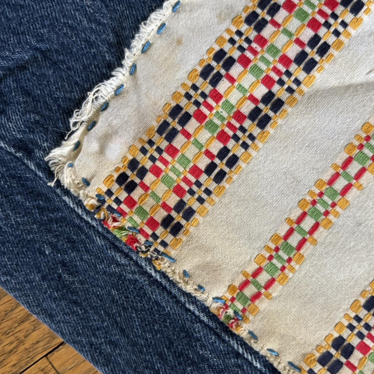 patched levis