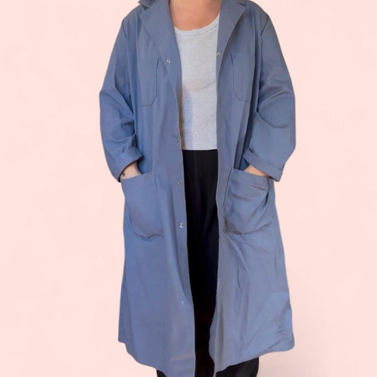 Vintage long blue coat
