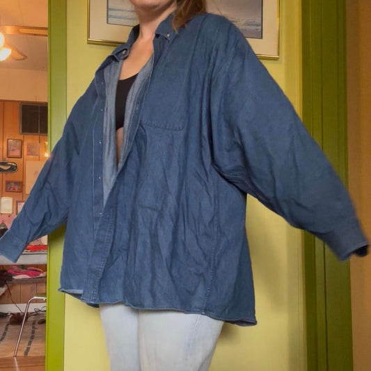 denim button up