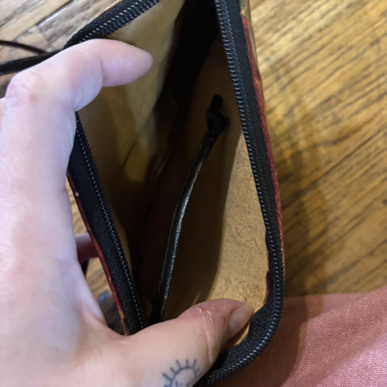 leather tiger bag