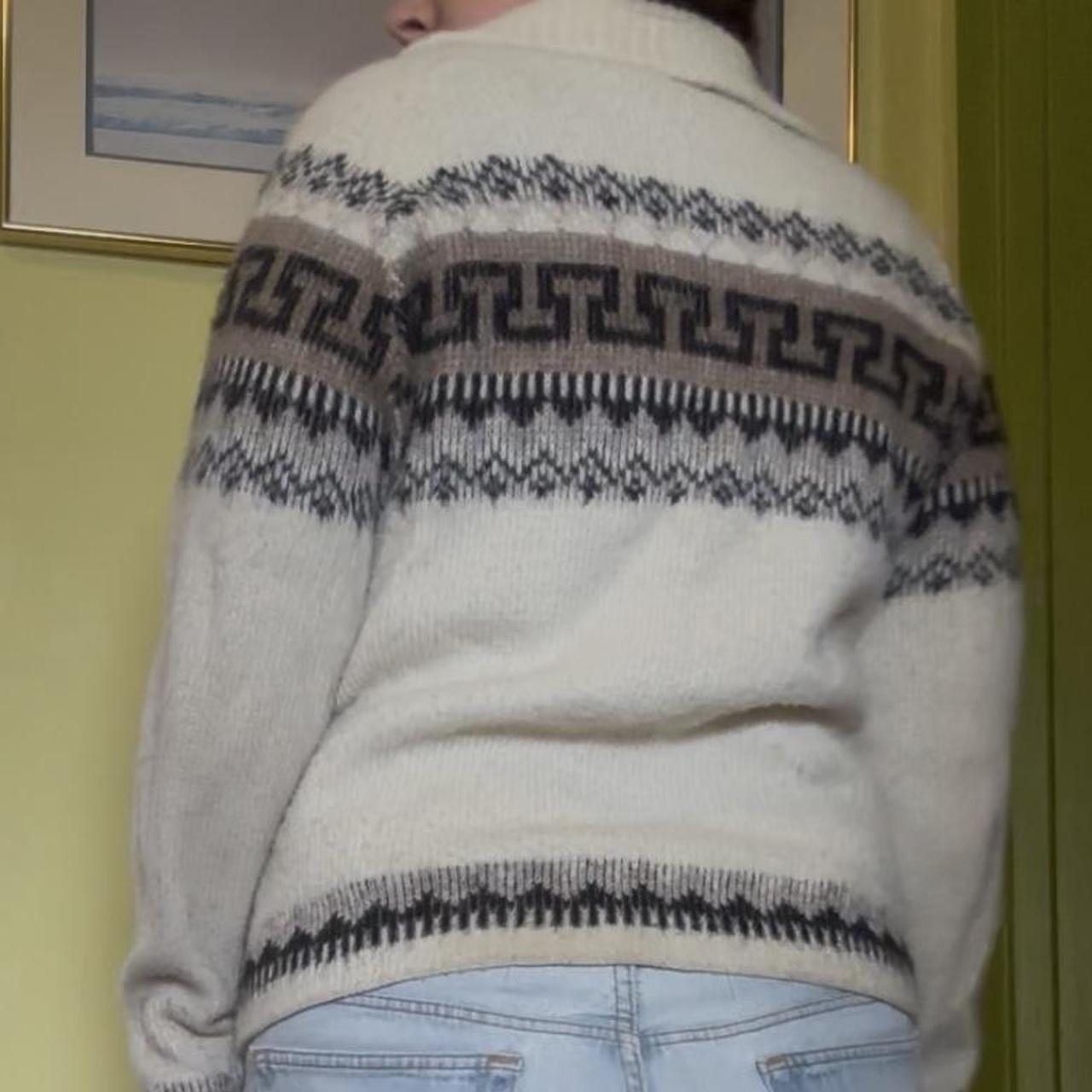 wool zip up