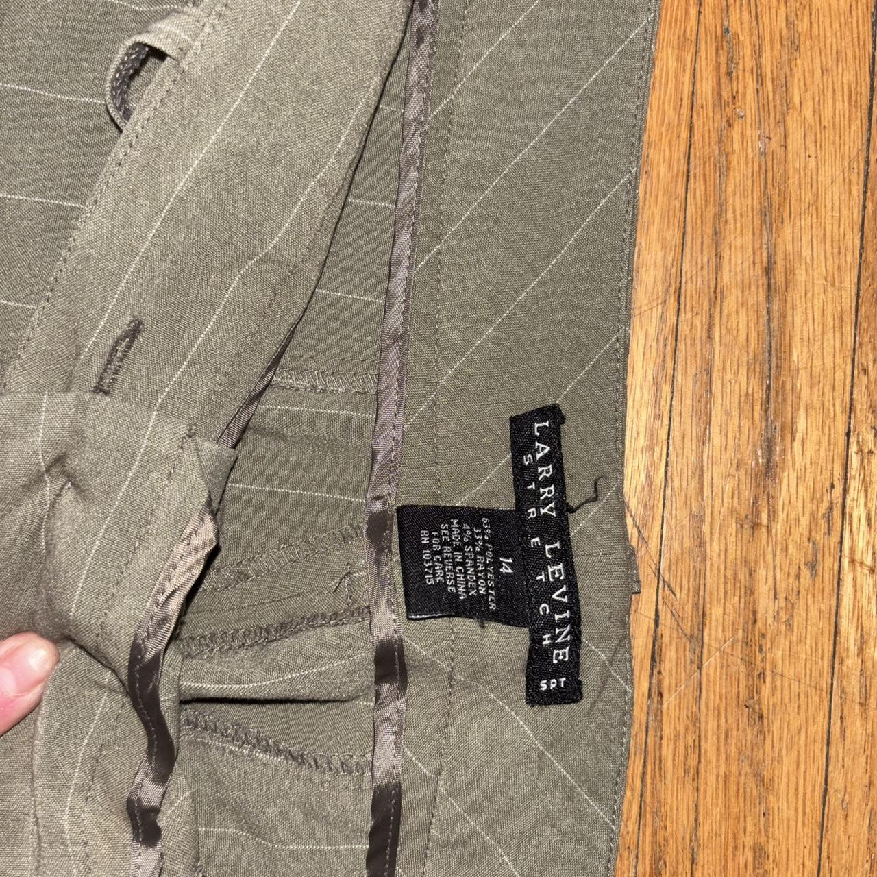 pinstriped pants